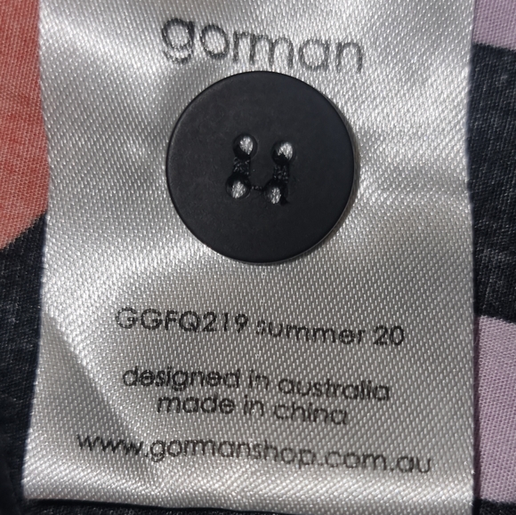 Gorman | Women's Midi Floated Dress | Ballon Sleeve | Size 10 | Multi colour - Picture 10 of 12